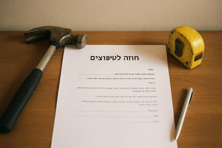 חוזה שיפוץ: 10 סעיפים שחובה לבדוק לפני חתימה